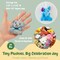 Wrapables Mini Stuffed Animal Plush Toys, Keychain Decoration, Party Favors, Stocking Stuffers, Easter Egg Basket Fillers (Set of 24)